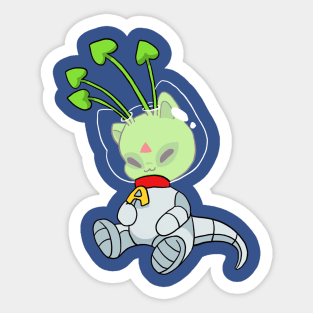 Alien Aisha Sticker